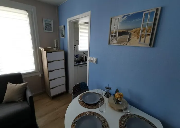 Envolée Marine Pour 3 Pers - Berck-plage - 250m Et Commerces Apartamento *