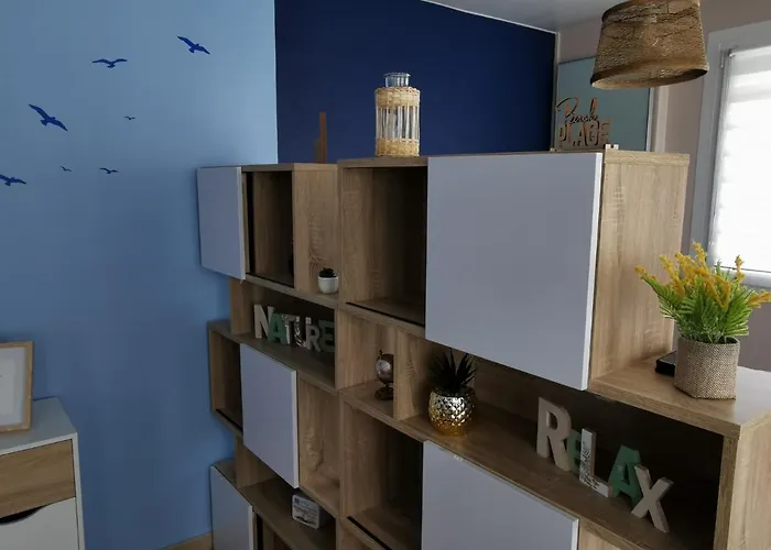 Envolee Marine Pour 3 Pers - Berck-plage - 250m Et Commerces דירה Berck